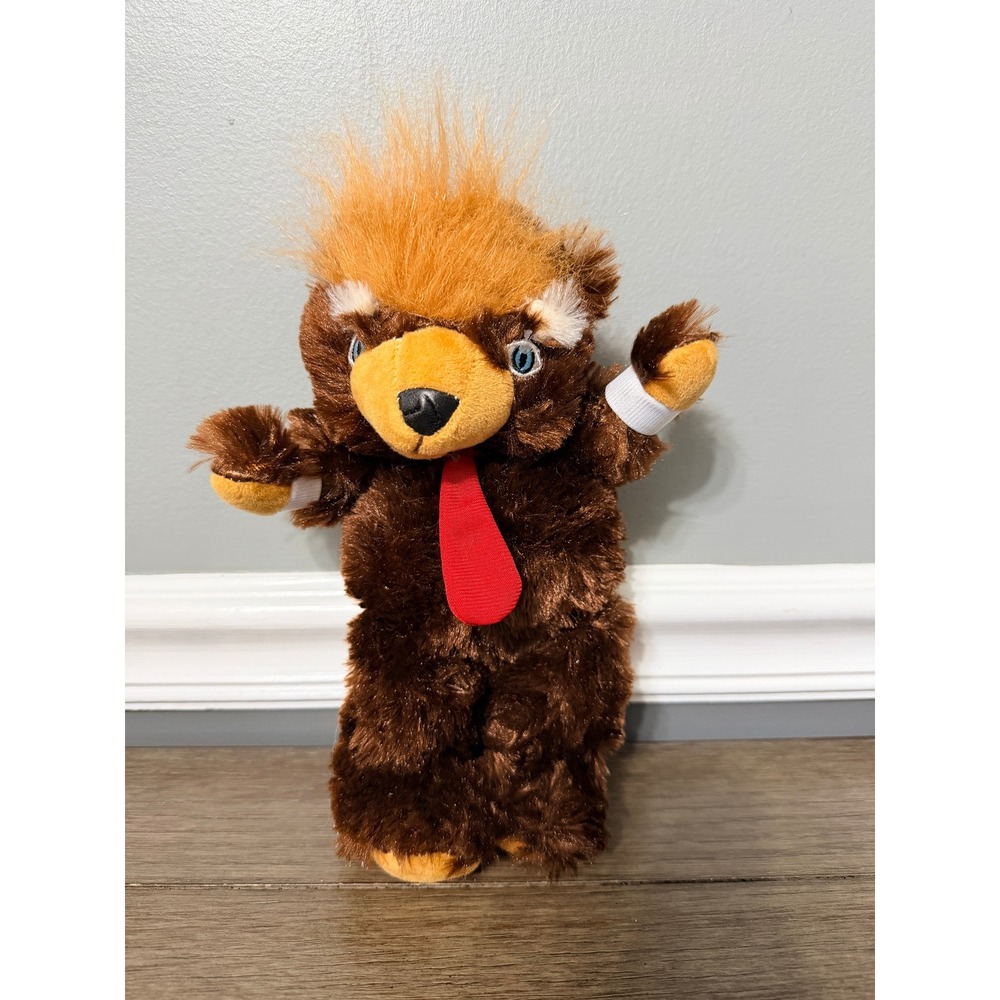 Donald Trump "Trumpy" Bear Plush Brown Stuffed Animal Toy